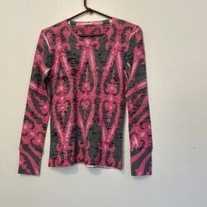 Sundance before and after long sleeve cotton poly blend xs